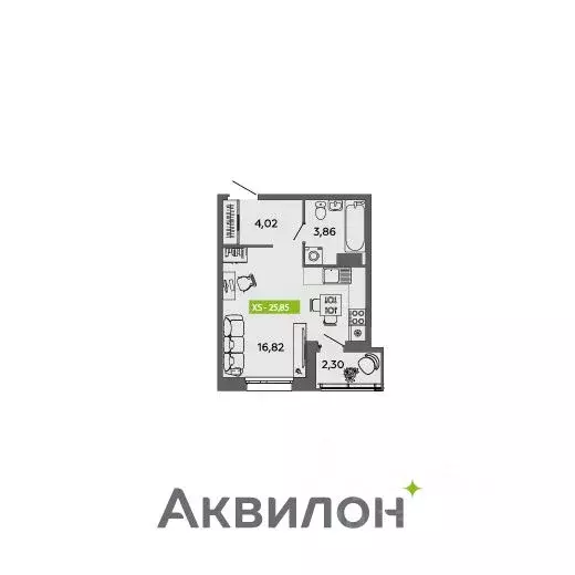 Студия Архангельская область, Архангельск ул. Прокопия Галушина, 20 ... - Фото 1