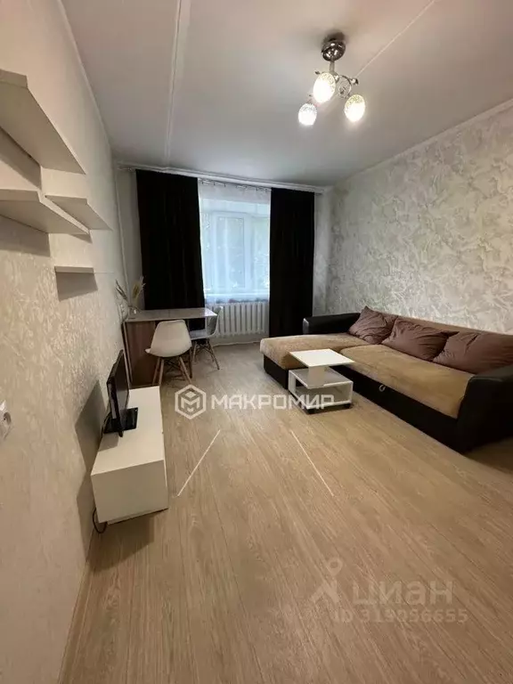 1-к кв. Татарстан, Казань Молодежная ул., 14А (34.0 м) - Фото 0