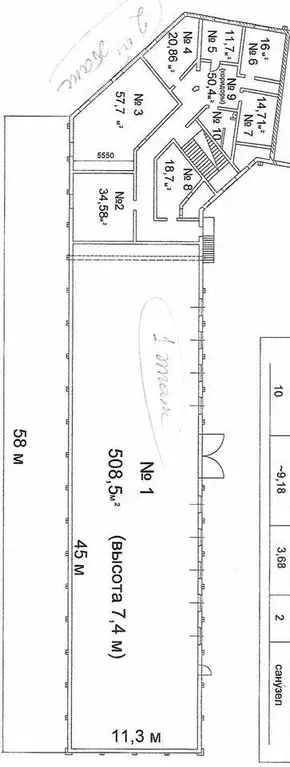 Склад в Санкт-Петербург ул. Жукова, 39 (510 м) - Фото 0