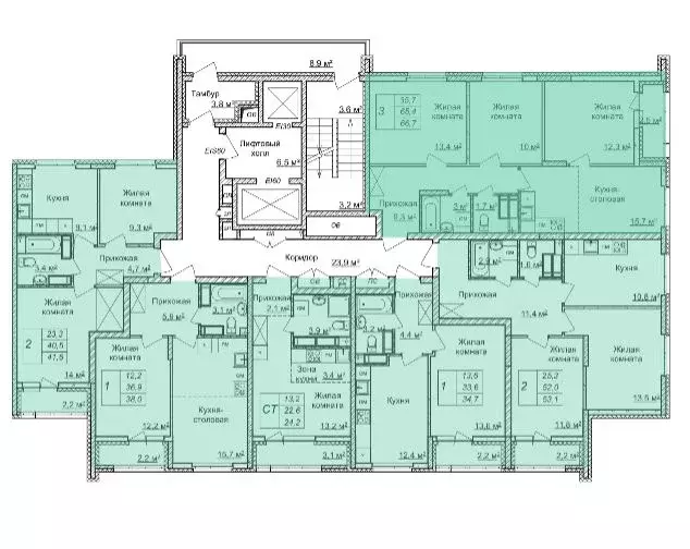 Студия Нижегородская область, Нижний Новгород Кузнечиха Город жилой ... - Фото 2