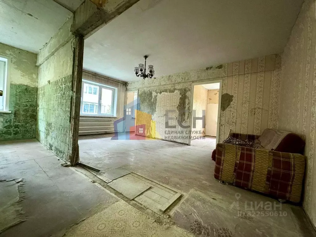 3-к кв. Тульская область, Белев Рабочая ул., 56 (47.4 м) - Фото 0