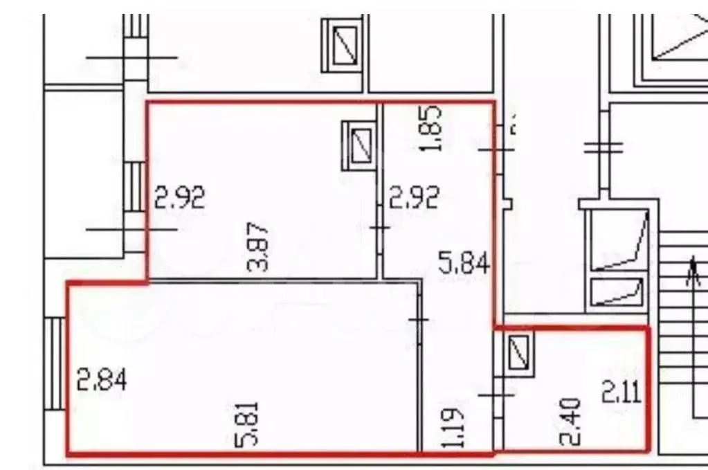 1-к кв. Ленинградская область, Гатчина Пушкинское ш., 13к1 (41.0 м) - Фото 2