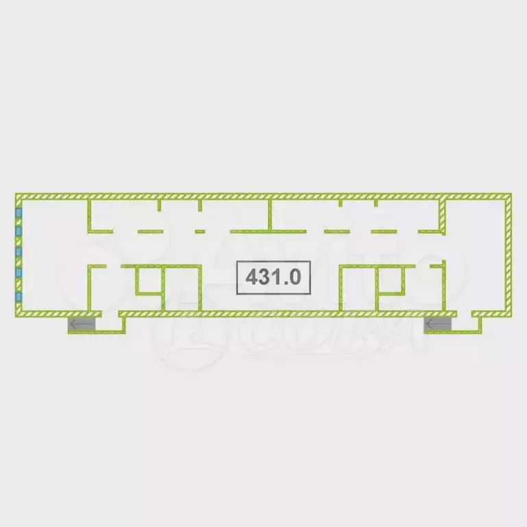 Продам помещение свободного назначения, 431 м - Фото 0