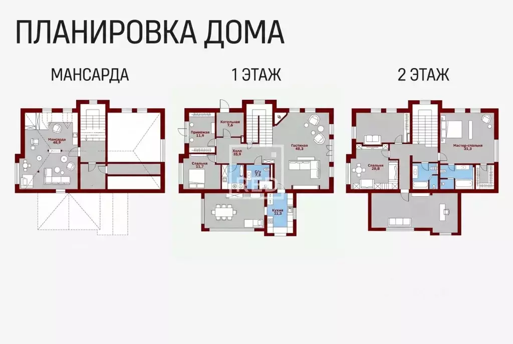Дом в Московская область, Красногорск Опалиха мкр, Большевистская ул., ... - Фото 2