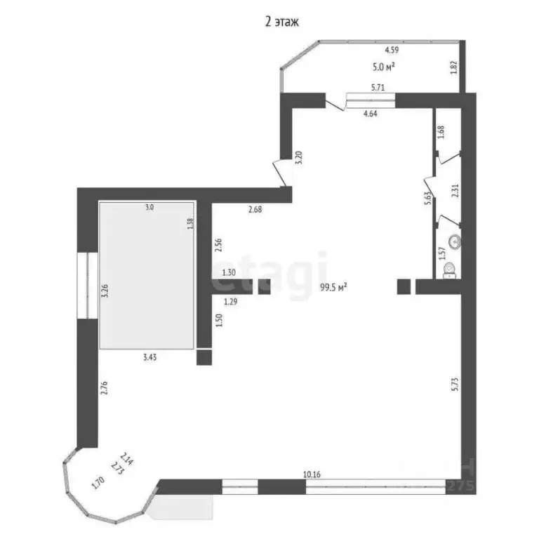 Торговая площадь в Тамбовская область, Тамбов Советская ул., 105А (143 ... - Фото 2