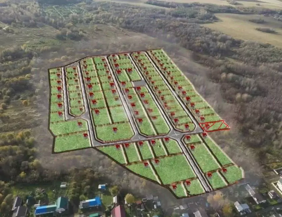 Участок в Костромская область, Красное-на-Волге пгт, пос. Птицефабрика ... - Фото 1