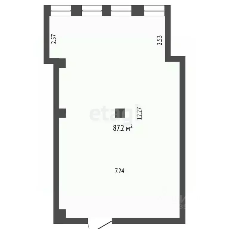Офис в Тюменская область, Тюмень ул. Кирова, 40/38 (160 м) - Фото 2