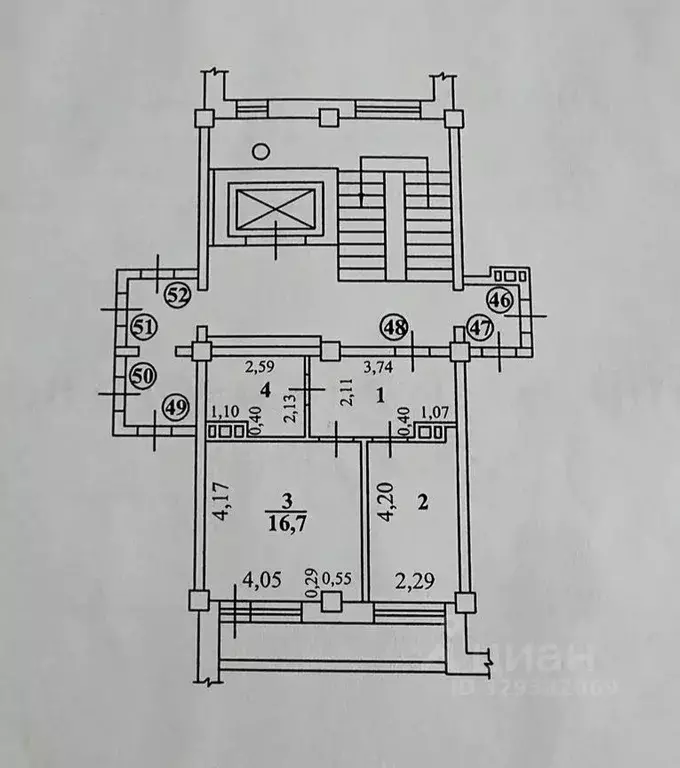 1-к кв. Иркутская область, Иркутск ул. Лермонтова, 341/2 (38.9 м) - Фото 2