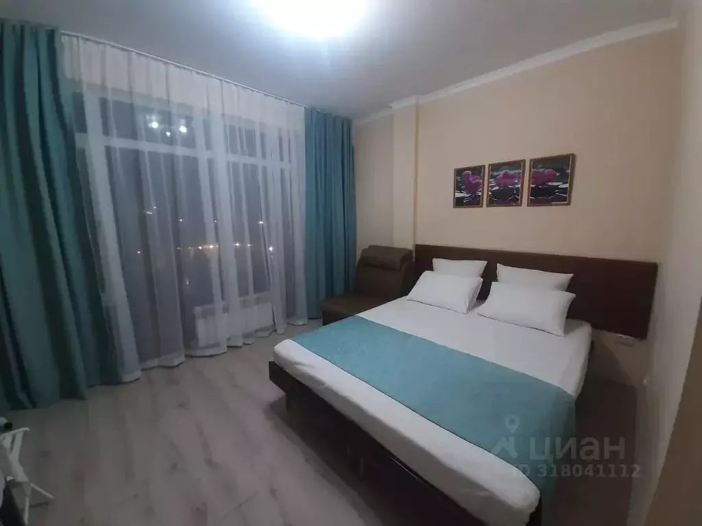 Студия Краснодарский край, Сочи ул. Просвещения, 118/2 (28.0 м) - Фото 1