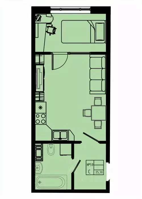 Студия Ленинградская область, Коммунар г. Гатчинский муниципальный ... - Фото 1