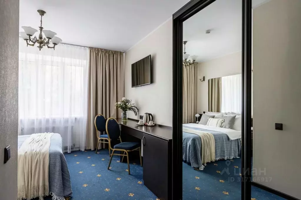 Комната Санкт-Петербург Морская наб., 39к1 (18.0 м) - Фото 1