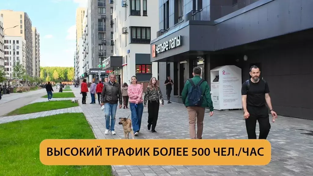 Помещение свободного назначения в Москва Скандинавия жилой комплекс, ... - Фото 1