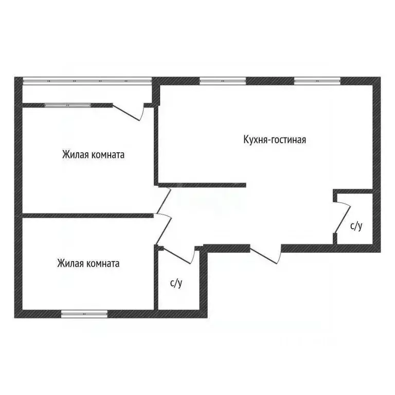 3-к кв. Краснодарский край, Краснодар ул. Наставников, 12к1 (77.1 м) - Фото 2