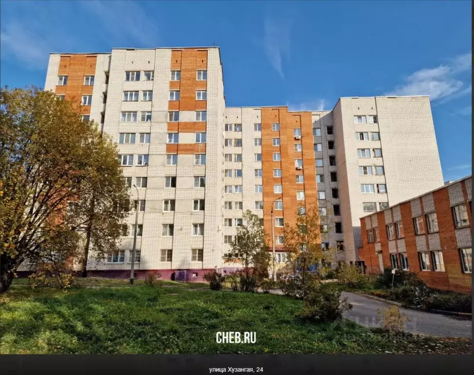 Свободной планировки кв. Чувашия, Чебоксары Хузангая ул., 24 (12.9 м) - Фото 0