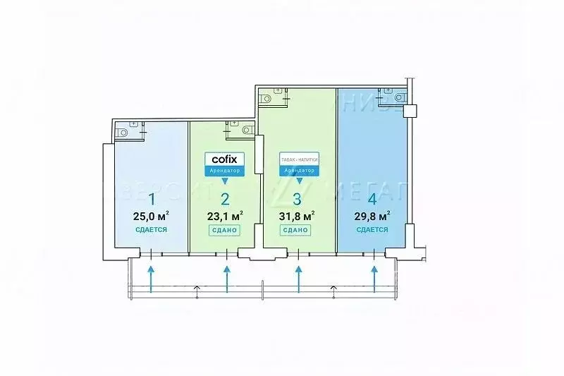 Офис в Москва Кожевническая ул., 4 (29 м) - Фото 2