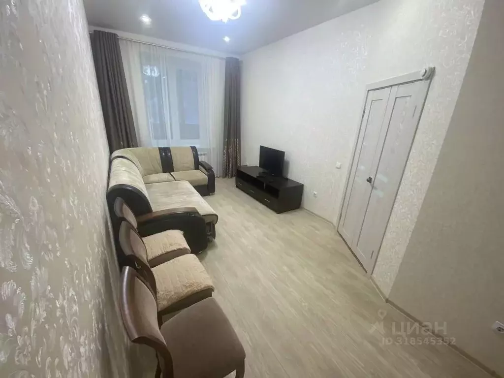 1-к кв. Татарстан, Казань ул. Серова, 26А (38.0 м) - Фото 1