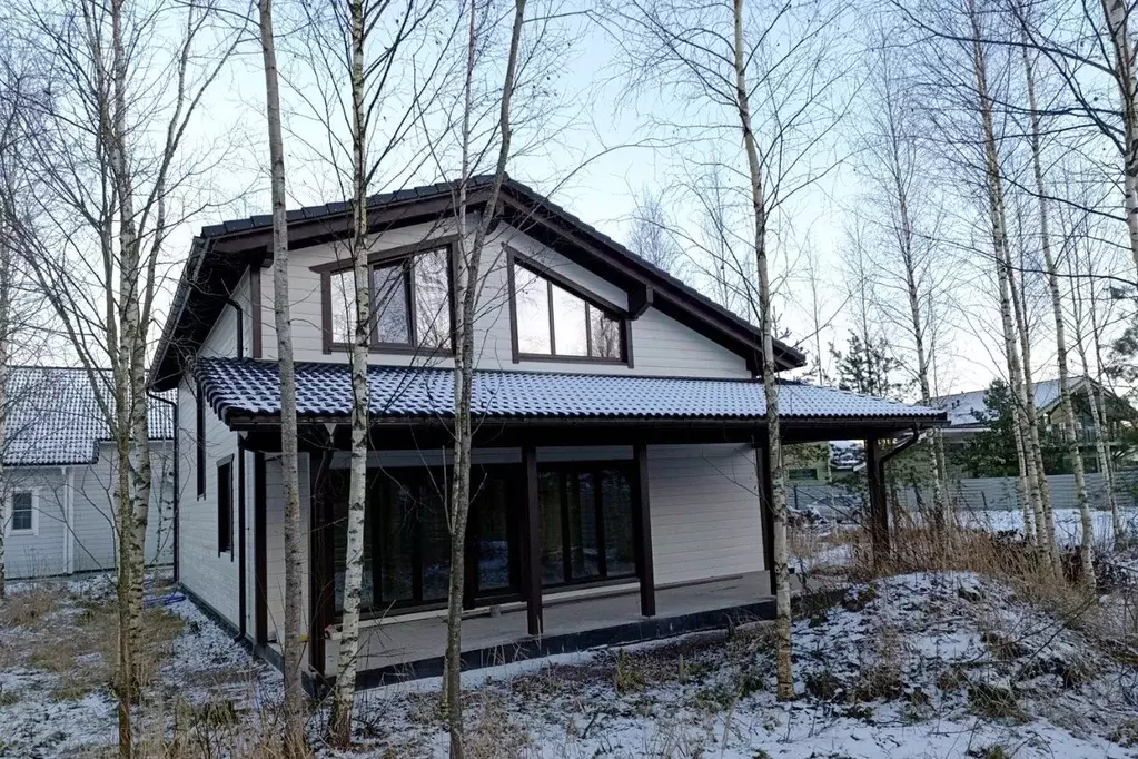 Коттедж в Ленинградская область, Всеволожский район, Морозовское ... - Фото 1