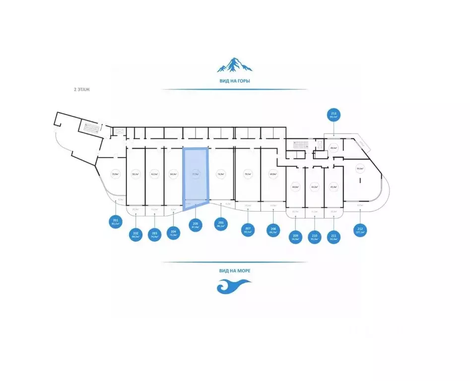 2-к кв. Крым, Ялта ул. Дражинского (87.4 м) - Фото 2