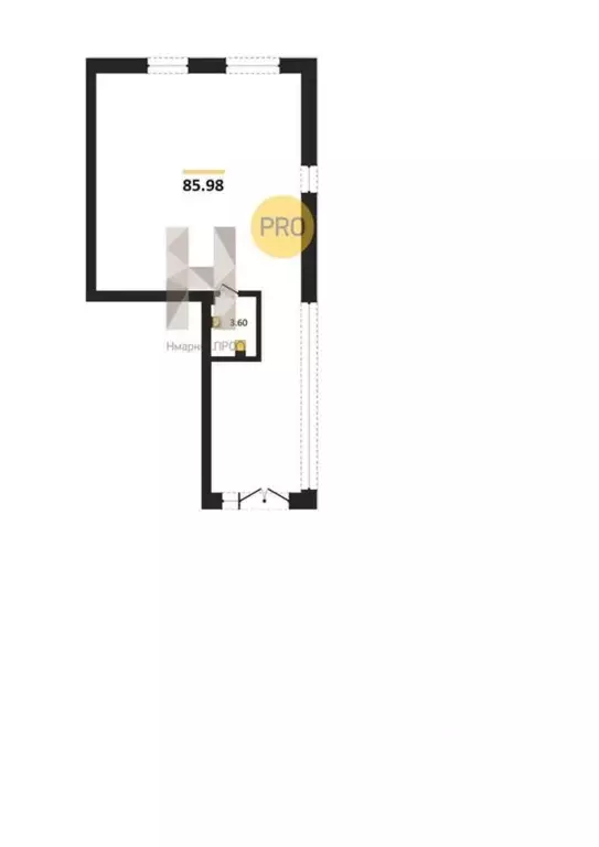 Офис в Воронежская область, Воронеж ул. Революции 1905 года, 14 (86 м) - Фото 1