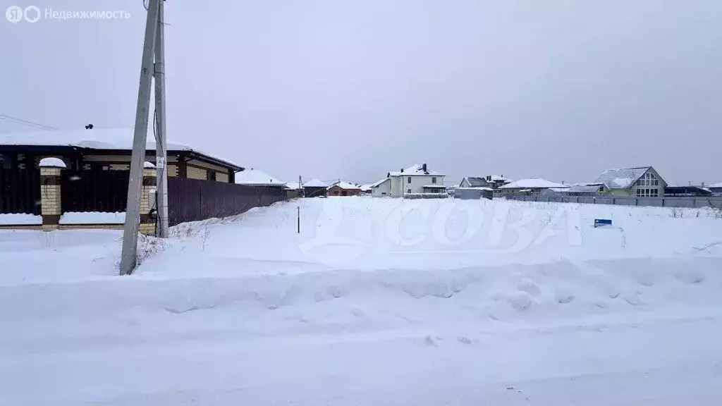 Участок в Тюменский муниципальный округ, деревня Падерина (8 м) - Фото 1