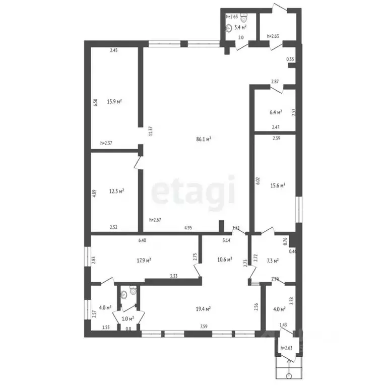 Торговая площадь в Ямало-Ненецкий АО, Новый Уренгой просп. Губкина, ... - Фото 2