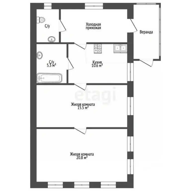 Дом в Саратовская область, Балашовский район, Пинеровка рп ул. Ленина, ... - Фото 2