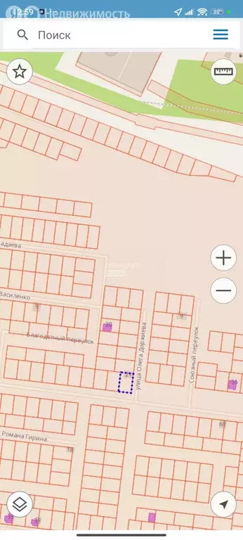 Участок в посёлок Аршан, улица Воинов-Интернационалистов (6 м) - Фото 1