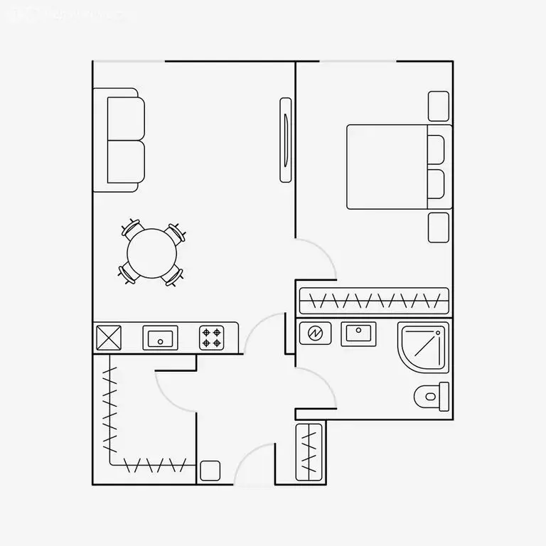 2-комнатная квартира: Москва, улица Василисы Кожиной, 13 (50 м) - Фото 1