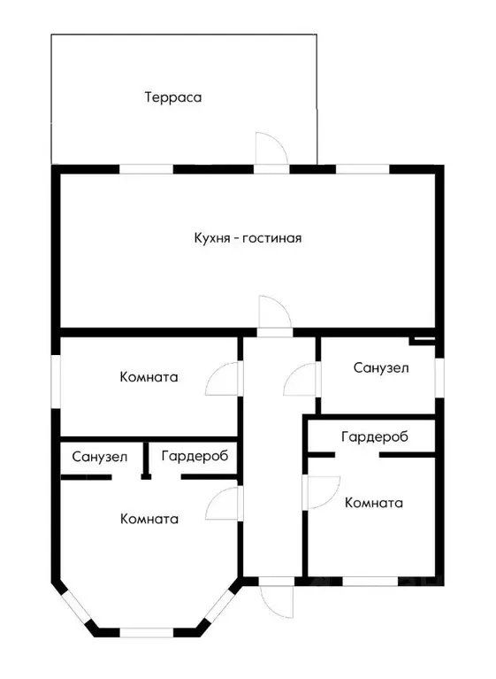 Дом в Адыгея, Тахтамукайский район, Яблоновский пгт ул. Королева (183 ... - Фото 2