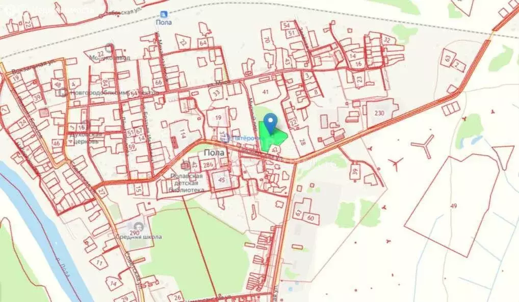 Участок в посёлок Пола, Пионерская улица, 29 (101 м) - Фото 1
