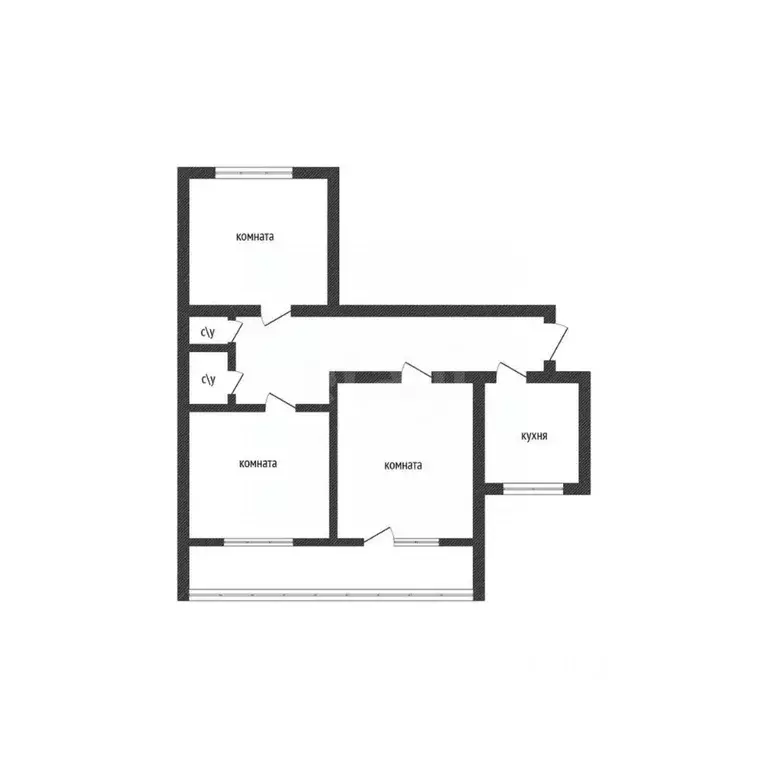 3-к кв. Приморский край, Владивосток Южно-Уральская ул., 5 (57.8 м) - Фото 1