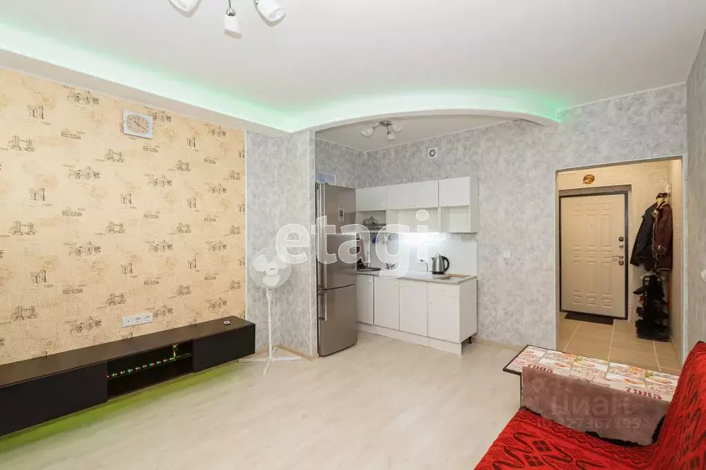 Студия Новосибирская область, Новосибирск ул. Ошанина, 3 (25.0 м) - Фото 2