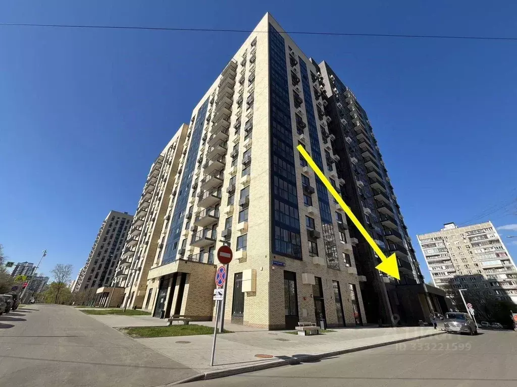 Помещение свободного назначения в Москва ул. Генерала Глаголева, 11К1 ... - Фото 2