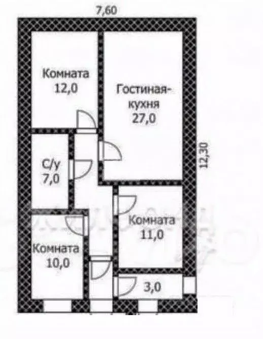 Дом в Алтайский край, Барнаул городской округ, пос. Бельмесево, ... - Фото 1