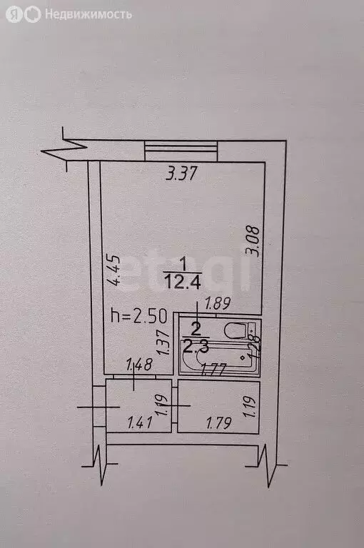 Квартира-студия: Анапа, улица Ленина, 192 (19.5 м) - Фото 1