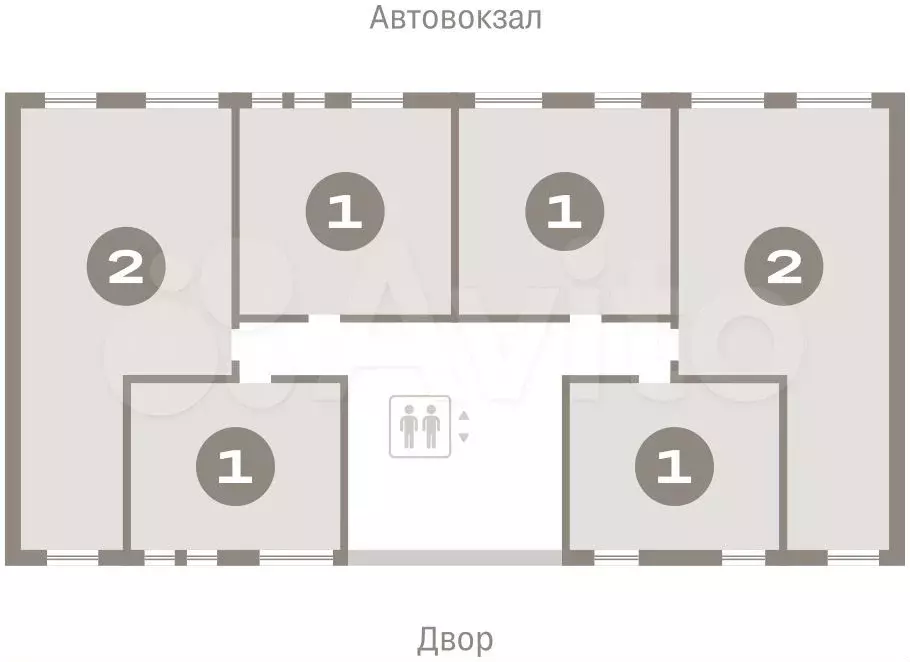 2-к. квартира, 70,3 м, 5/17 эт. - Фото 1