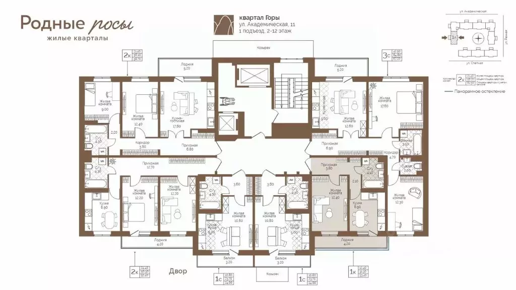 1-к кв. Пермский край, Пермский муниципальный округ, с. Фролы ул. ... - Фото 1