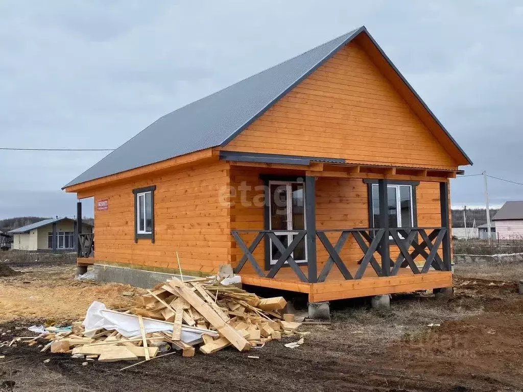 Дом в Башкортостан, Уфимский район, Кирилловский сельсовет, д. ... - Фото 1