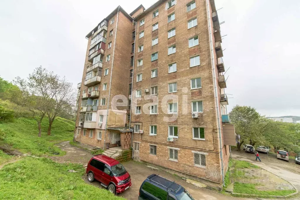 1-к кв. Приморский край, Владивосток ул. Адмирала Кузнецова, 61 (24.0 ... - Фото 0