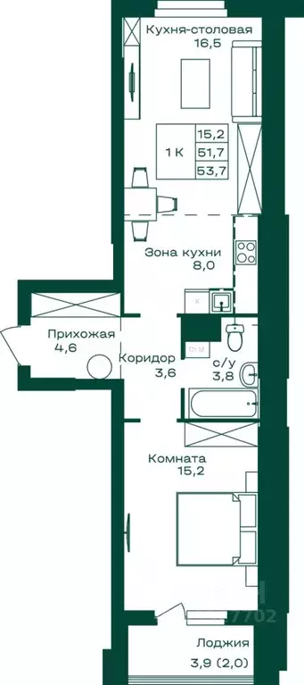 1-к кв. Алтай, Майминский район, с. Майма Алтайская ул., 2к5 (53.7 м) - Фото 1