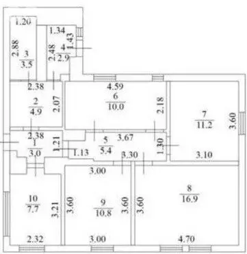 Дом в село Барятино, улица Арнаутова (84.4 м) - Фото 2