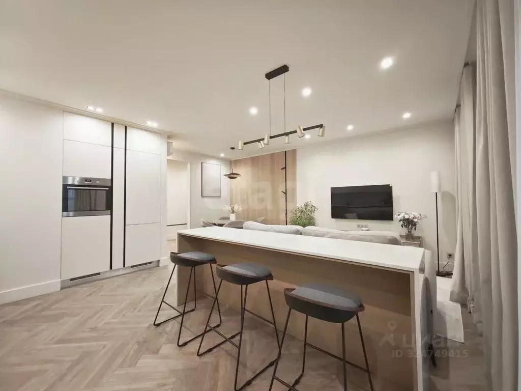 3-к кв. Татарстан, Казань ул. Короленко, 28Б (80.5 м) - Фото 1