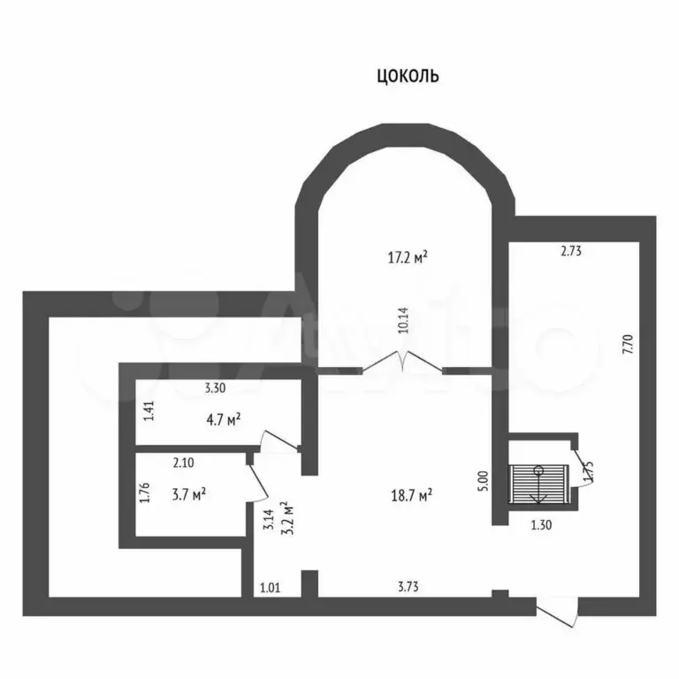 3-к. квартира, 310 м, 1/6 эт. - Фото 1