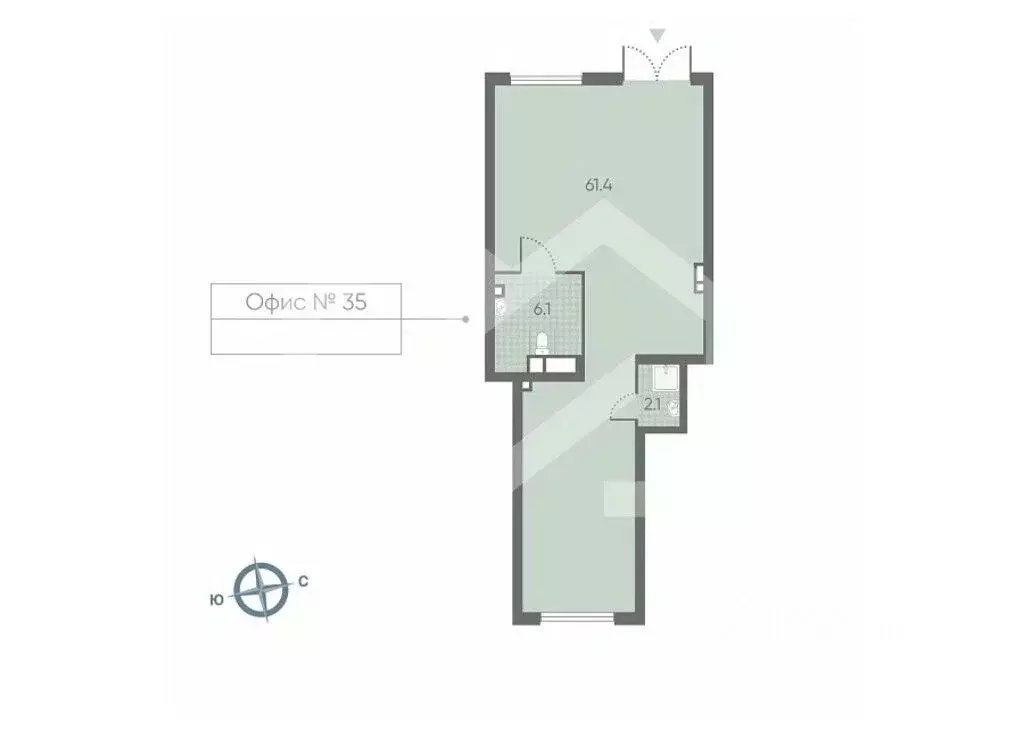 Торговая площадь в Москва Производственная ул., 17 (69 м) - Фото 1