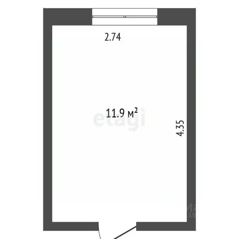 Комната Мордовия, Саранск ул. Терешковой, 22А (12.0 м) - Фото 1