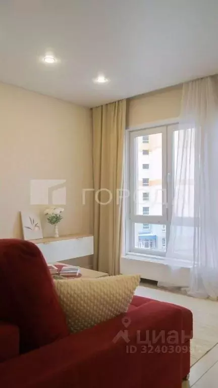 Студия Новосибирская область, Новосибирск ул. Ясный Берег, 13 (32.6 м) - Фото 2