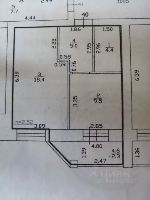 1-к кв. Кировская область, Киров Гороховская ул., 83 (37.3 м) - Фото 1