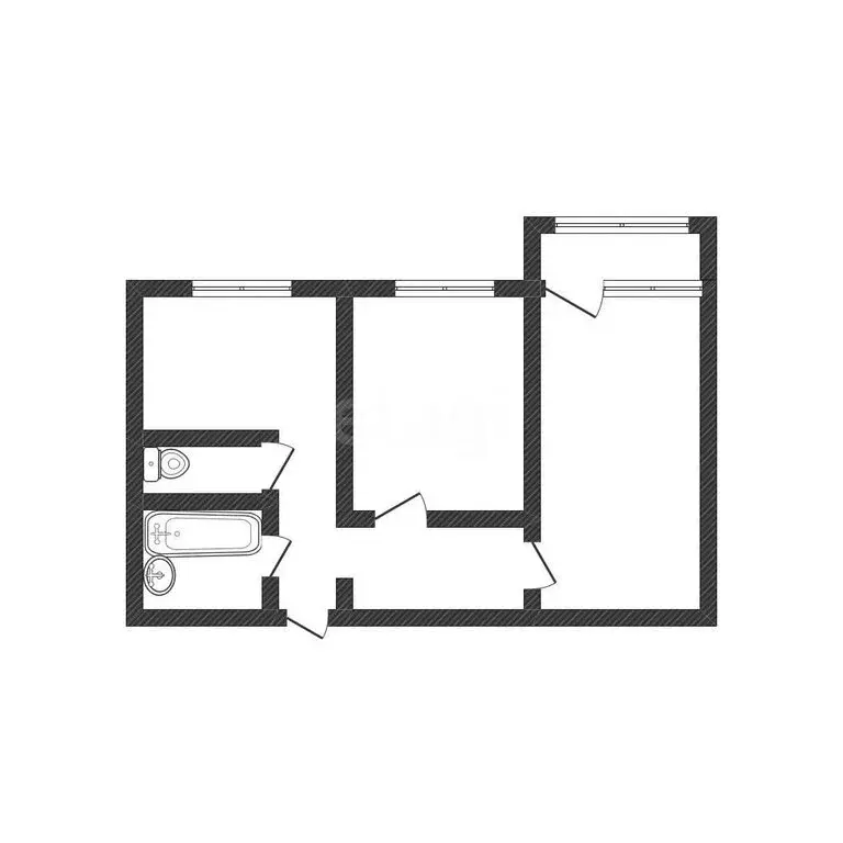 2-комнатная квартира: Бийск, Советская улица, 213/4 (53.5 м) - Фото 1