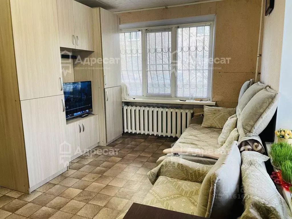 1-к кв. Волгоградская область, Волжский Набережная ул., 53 (33.1 м) - Фото 1