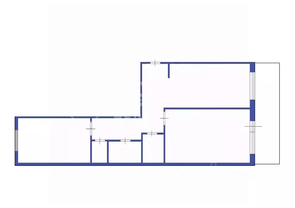 2-к кв. Кемеровская область, Кемерово просп. Шахтеров, 121 (54.7 м) - Фото 2